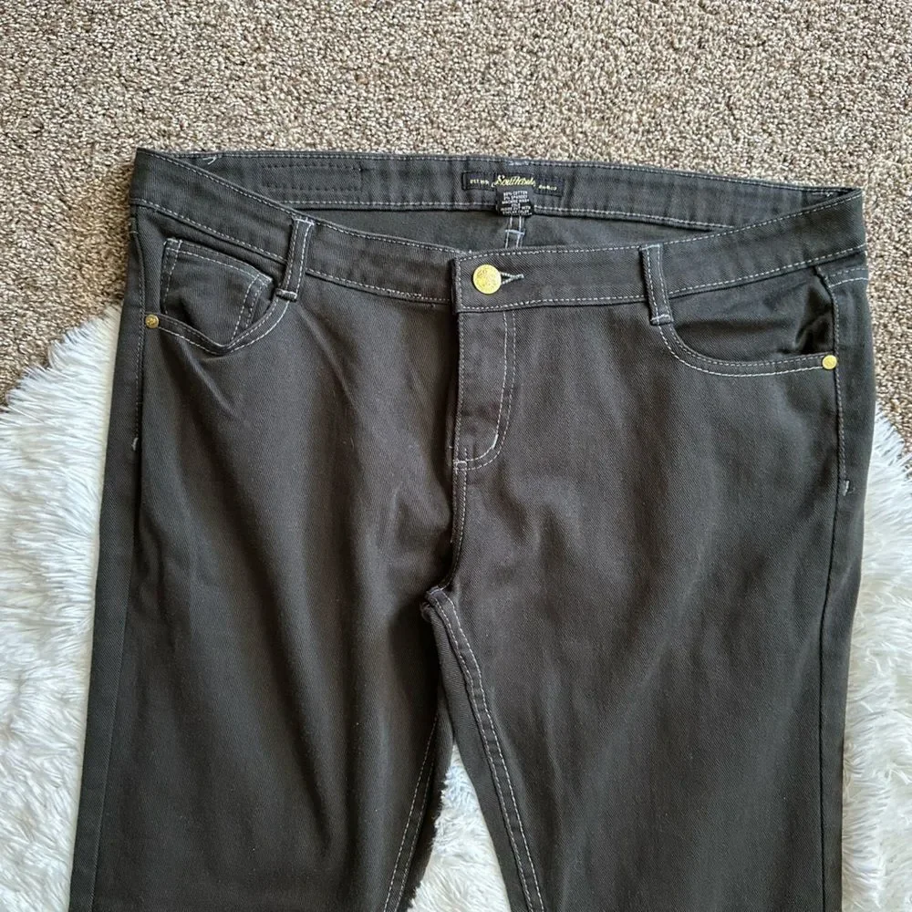 South Pole‎ Jeans Dark Gray Womens Size 15